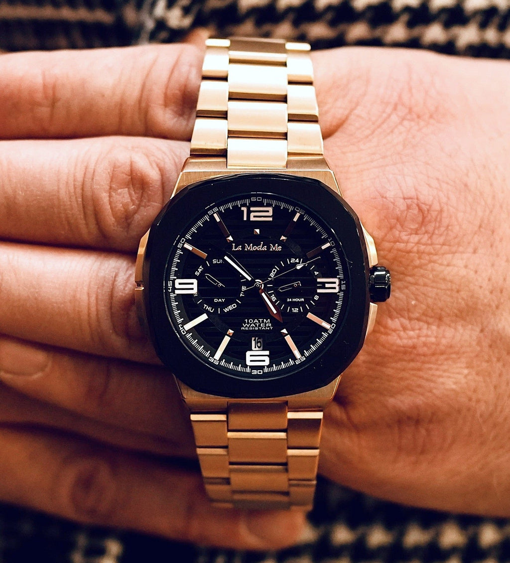 Sir Willen Rose Gold Edition Watch - Premium Luxury Timepiece-1