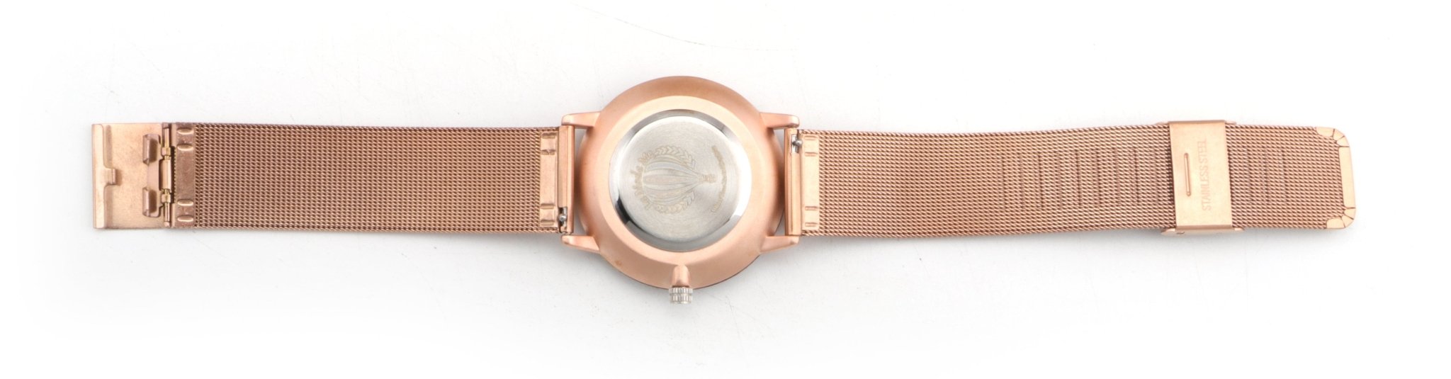 Watch Aurora Rose - Eco-Friendly Rosegold & Walnut Luxury Timepiece-4