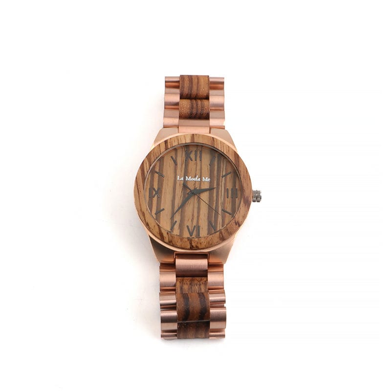 Watch VLUX Ebony - Eco-Friendly Luxury Wooden Timepiece
