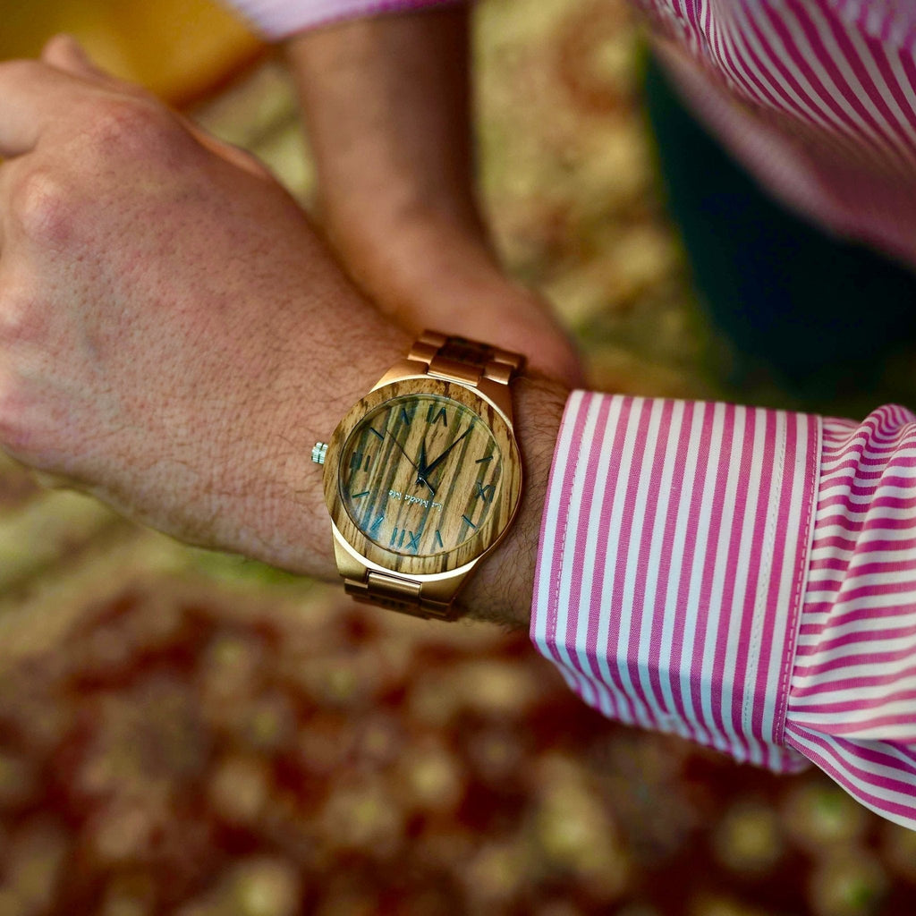 Watch VLUX Ebony - Eco-Friendly Luxury Wooden Timepiece