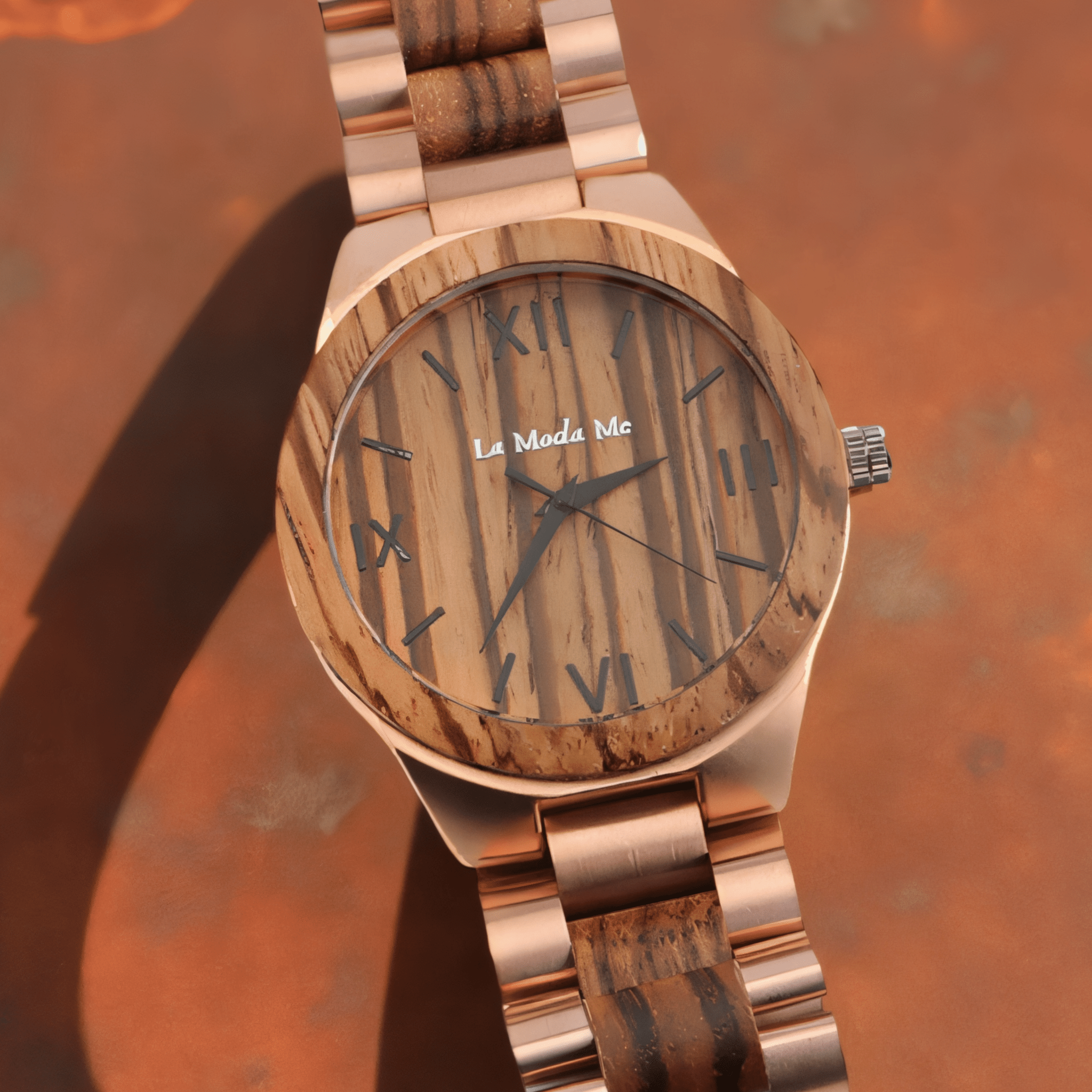 Watch VLUX Ebony - Eco-Friendly Luxury Wooden Timepiece
