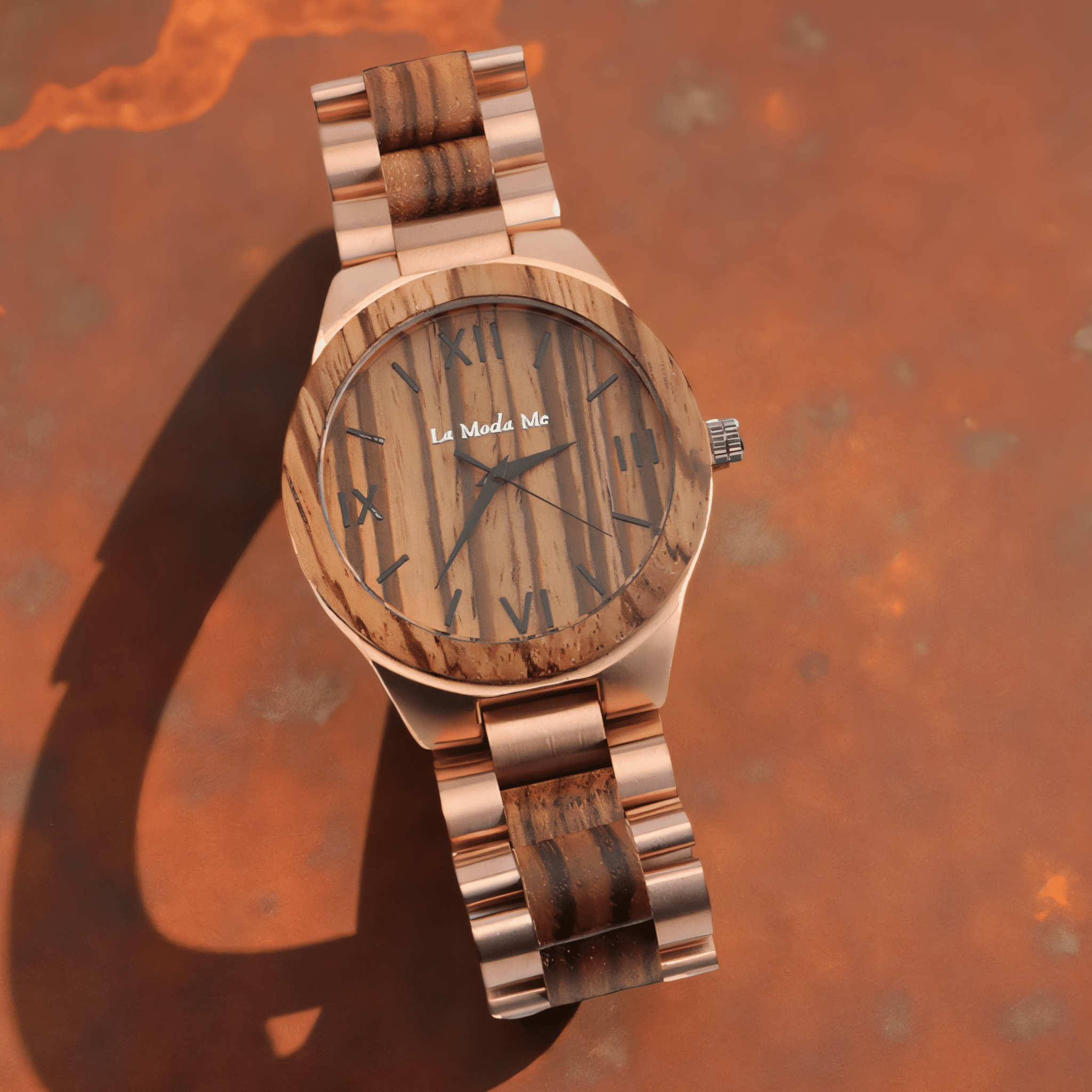 Watch VLUX Ebony - Eco-Friendly Luxury Wooden Timepiece