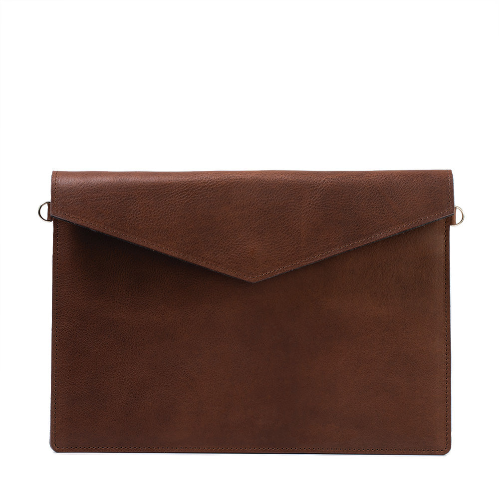 Leather iPad Bag with Adjustable Strap