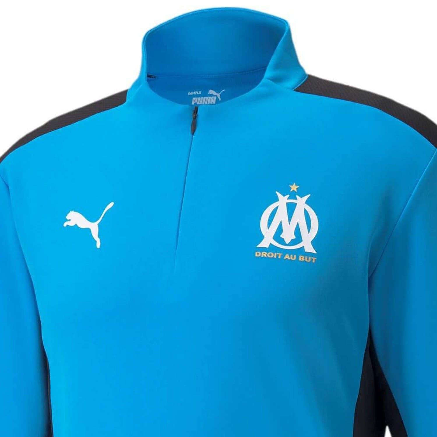Olympique Marseille training technical Soccer tracksuit 2021/22 - Puma-4