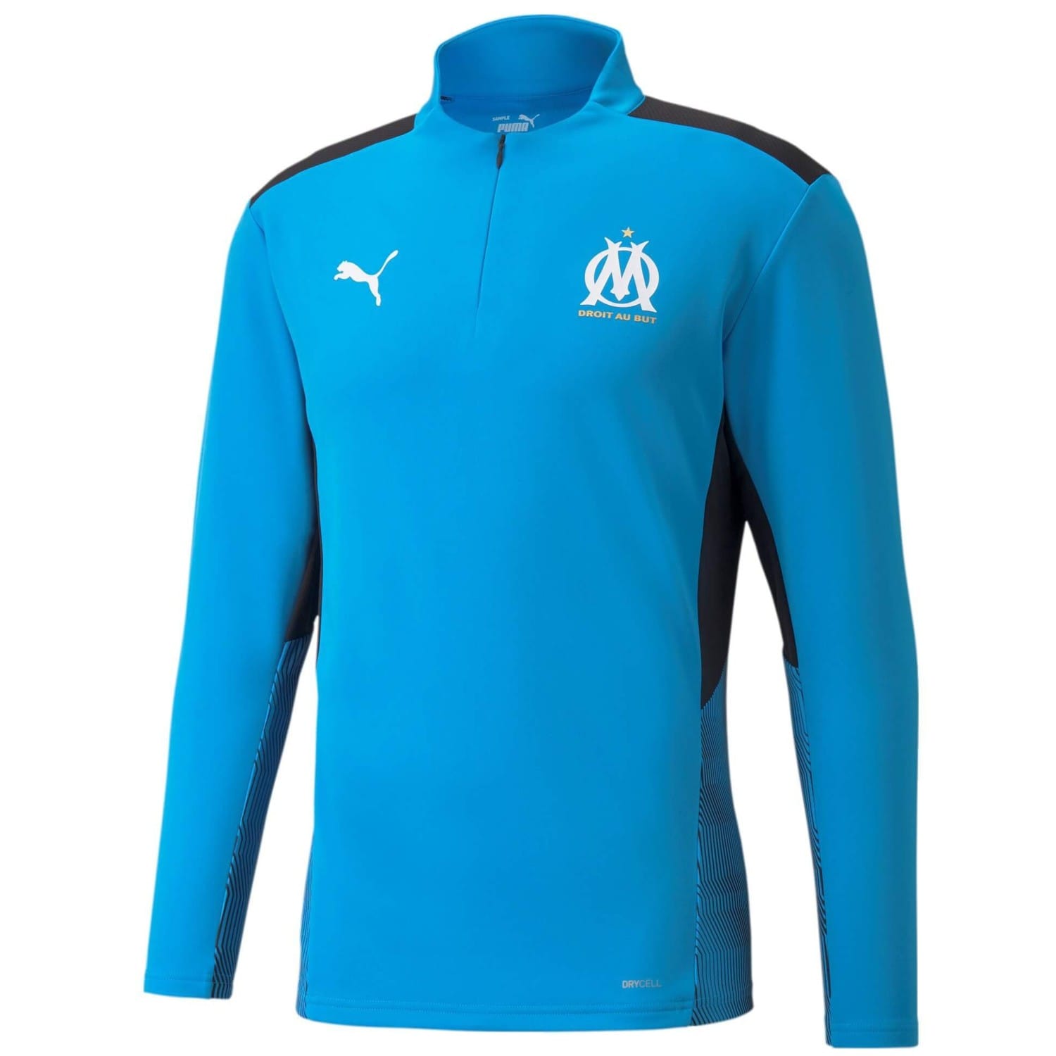 Olympique Marseille training technical Soccer tracksuit 2021/22 - Puma-2
