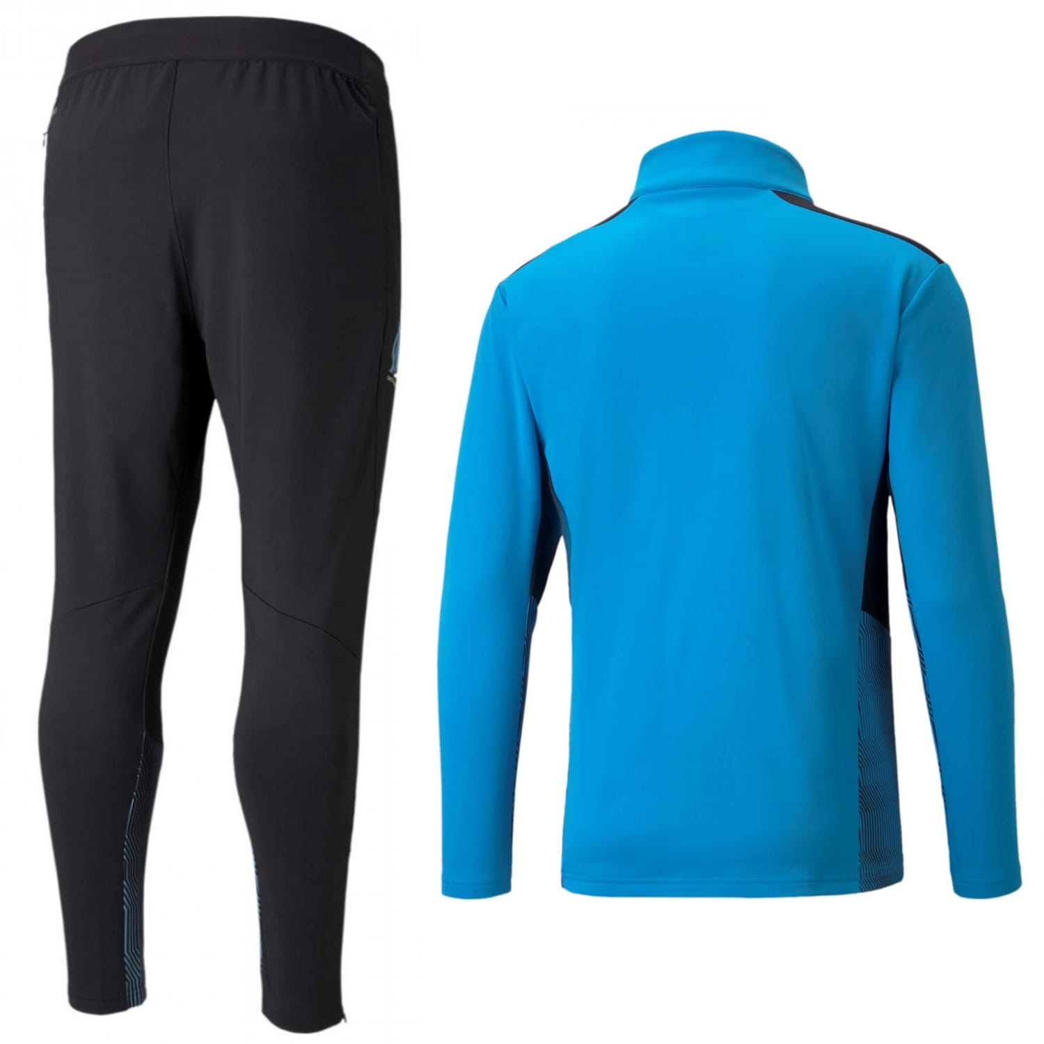Olympique Marseille training technical Soccer tracksuit 2021/22 - Puma-1