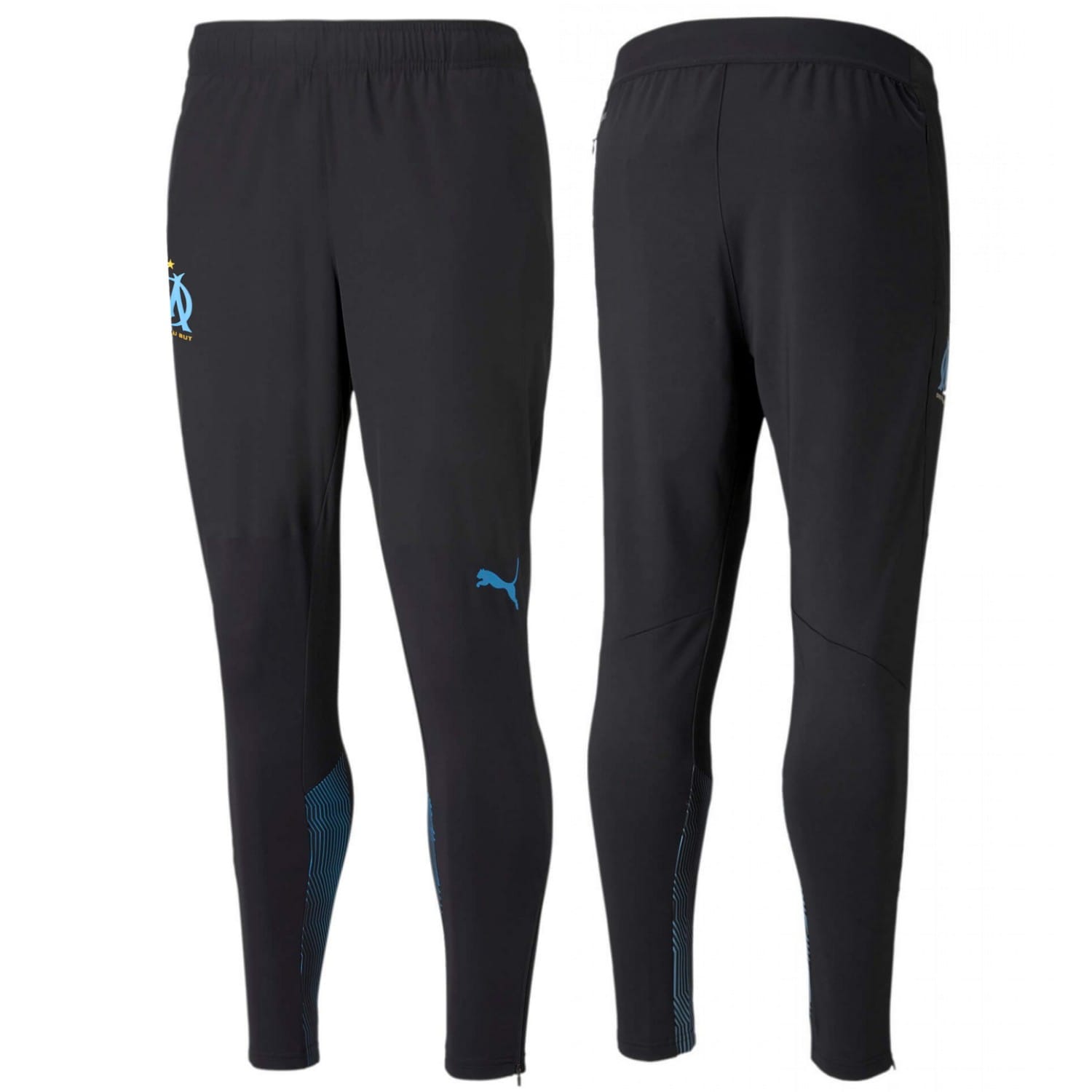 Olympique Marseille training technical Soccer tracksuit 2021/22 - Puma-3