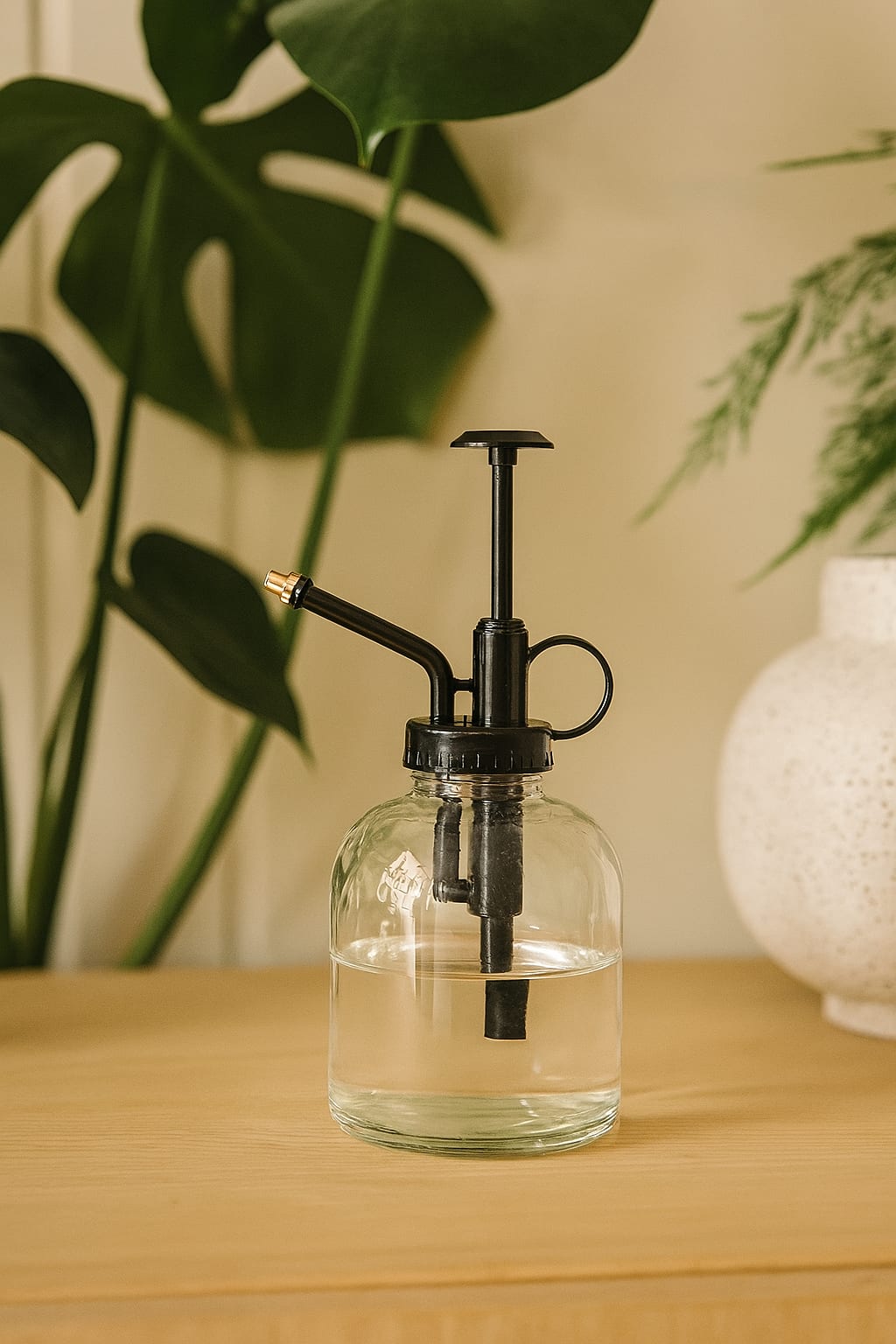 Pflanzensprühflasche – Glas – 300ml – Feiner Sprühnebel für Zimmerpflanzen, Terrarien & empfindliche Blätter – Stilvoll & Praktisch-2