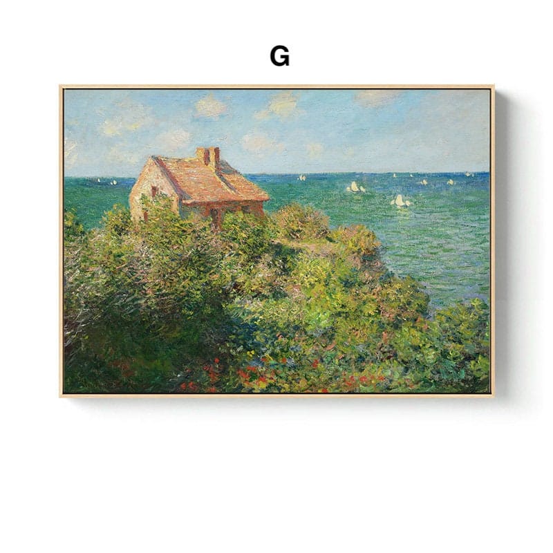 Poster Vintage Claude Monet · Deko Print ohne Rahmen