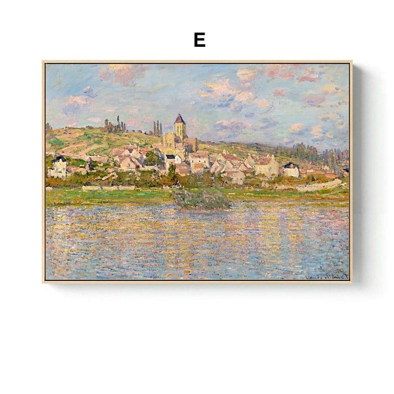 Poster Vintage Claude Monet · Deko Print ohne Rahmen