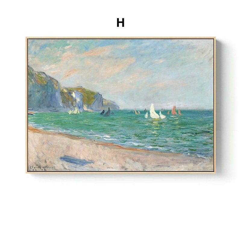 Poster Vintage Claude Monet · Deko Print ohne Rahmen
