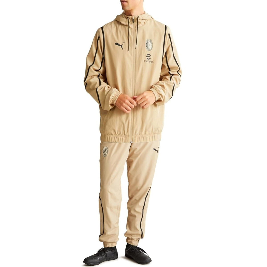 AC Milan woven pre-game presentation tracksuit 2024/25 gold - Puma