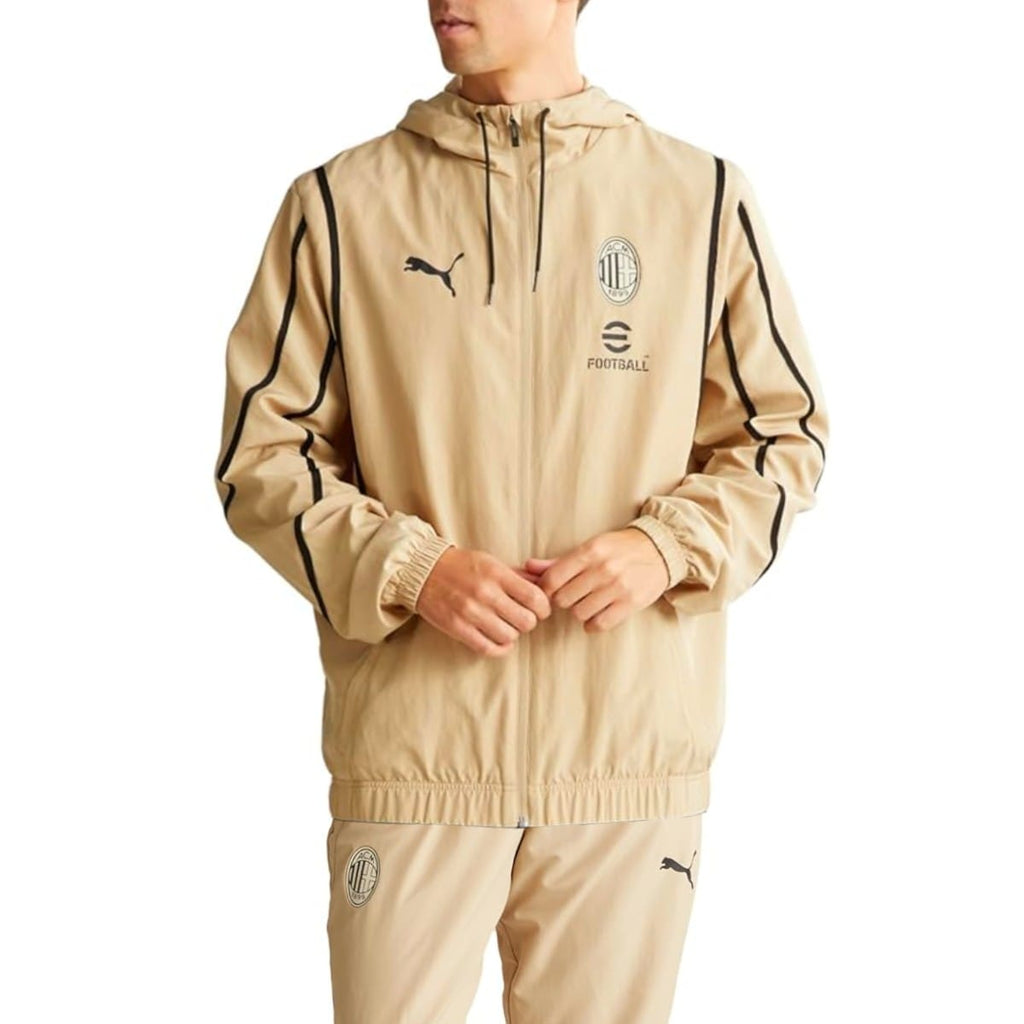 AC Milan woven pre-game presentation tracksuit 2024/25 gold - Puma