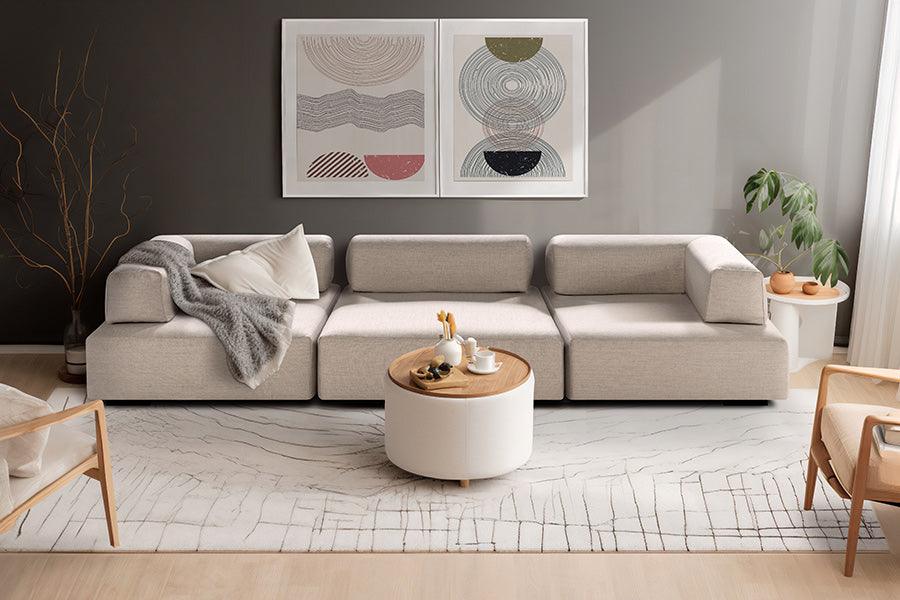 Modul-Sofa Puzzle – Konfigurierbares modulares Sofa für Dein Wohnzimmer