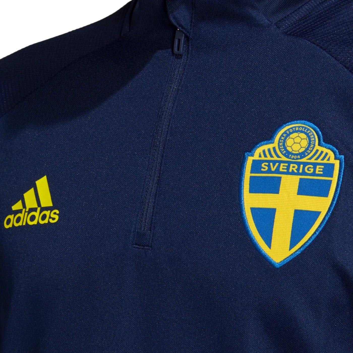 Sweden soccer team training technical tracksuit 2020/21 - Adidas