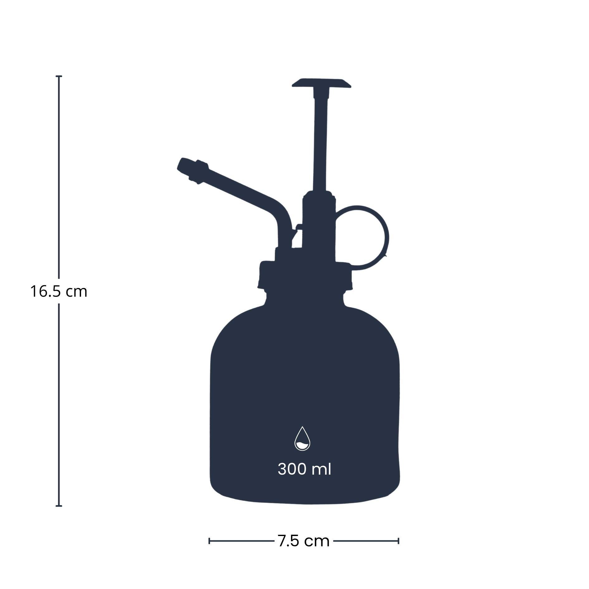 Pflanzensprühflasche – Glas – 300ml – Feiner Sprühnebel für Zimmerpflanzen, Terrarien & empfindliche Blätter – Stilvoll & Praktisch-3
