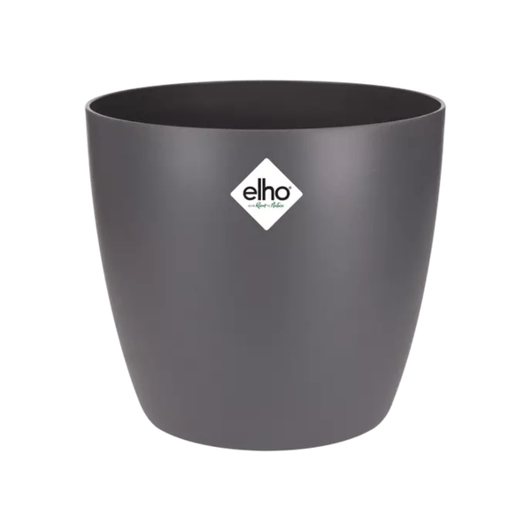 Pflanztopf Brüssel Rund Anthrazit Ø25cm – hochwertiges Produkt für Pflanzen, Garten, Zuhause, Dekoration & moderne Einrichtung