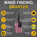 Smart Bag Security Tag - USA Flag [Pack 2]